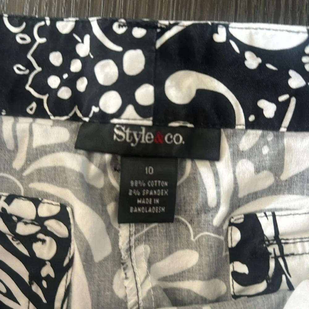 🍍STYLE & CO BERMUDA TIE SZ 10🍍RK